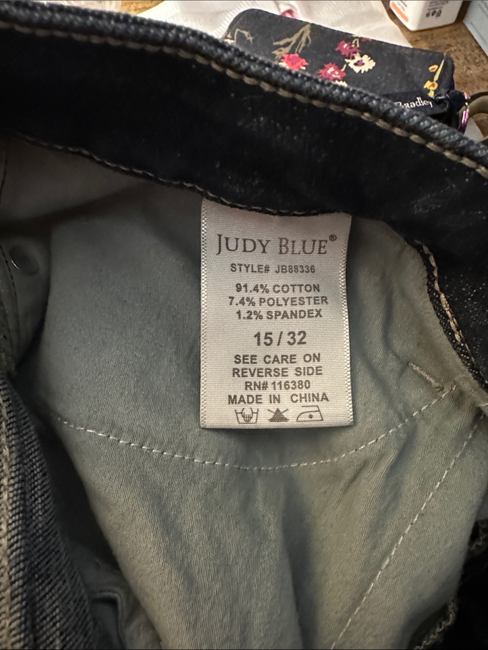 Judy Blue Dark Indigo Slim Jeggings - Picture 5 of 5